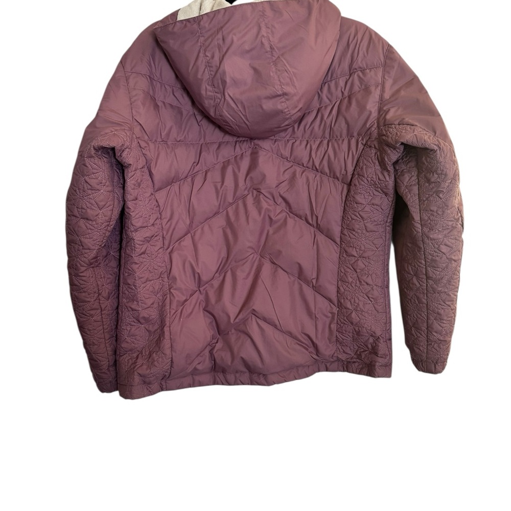 Columbia Women's Mauve Hooded Puffer Jacket - Picture 5 of 5